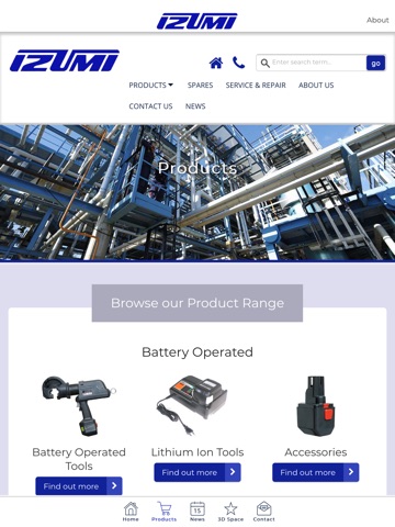 Izumi Products UK Ltd screenshot 2