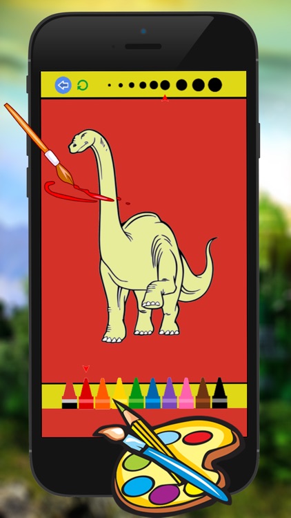 Dino Coloring Book - Dinosaur Drawing for Kid Games screenshot-3