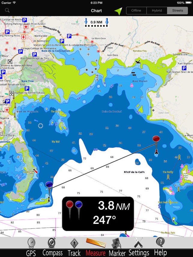 New Caledonia GPS Charts Pro(圖2)-速報App