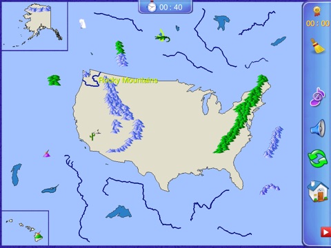 America Terrain Jigsaw screenshot 3