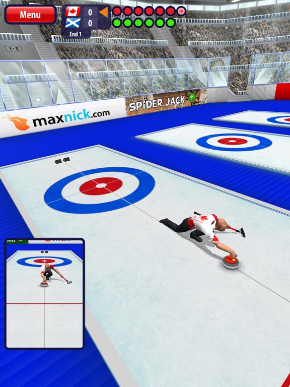 Curling3D HD для iPad