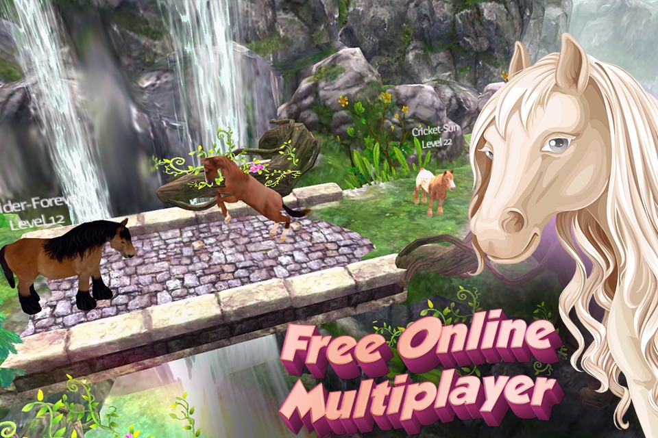Horse Quest Online 3D Simulator - My Multiplayer Pony Adventure screenshot 2