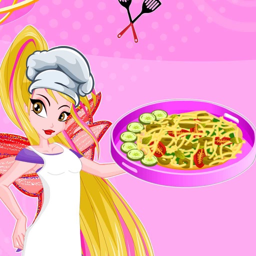 Winx Flora Greek Pita Pizzas for Barbie iOS App