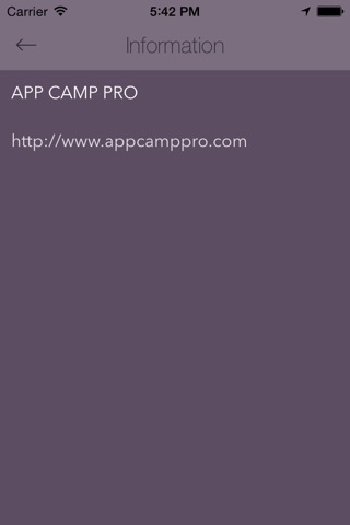 APP CAMP PRO screenshot 2