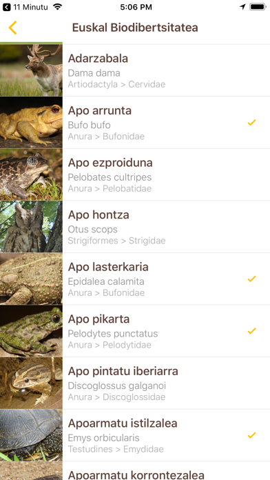 Euskal Biodibertsitatea screenshot 3