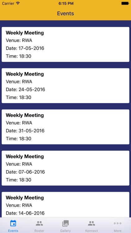 Rotary Somwarpet screenshot-3