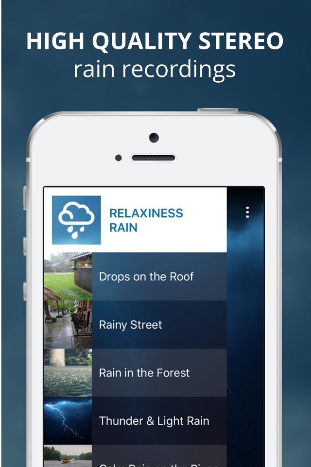 Relaxiness - Relax with Rain Sounds screenshot 4