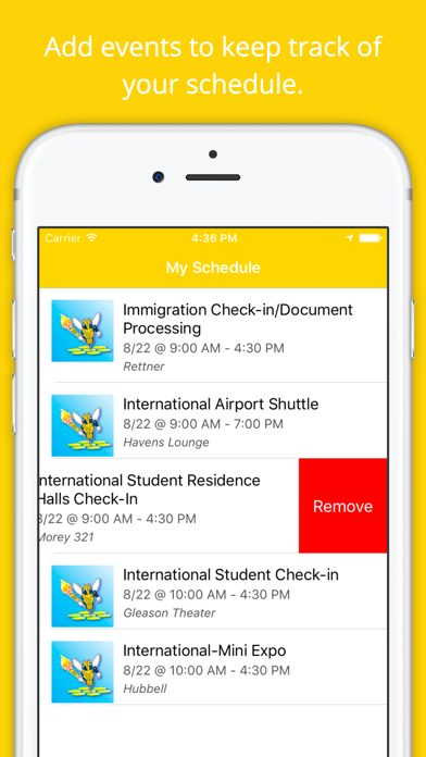 How to cancel & delete University of Rochester Orientation from iphone & ipad 3