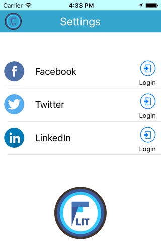 Flit - Social Sharing App screenshot 2