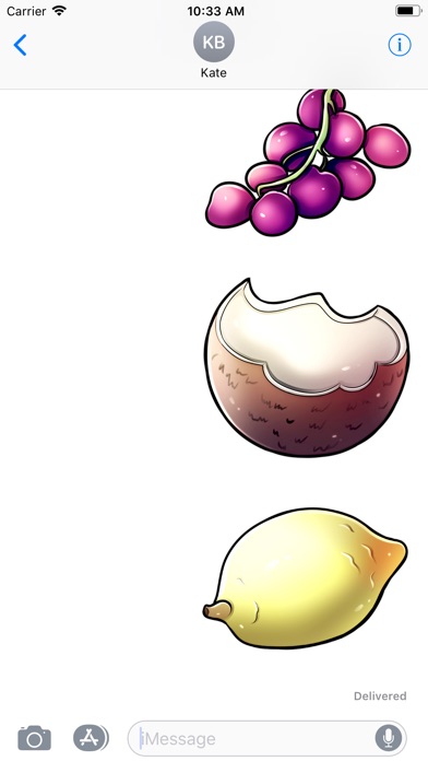 Fruits Stickers by Rike's Art screenshot 4
