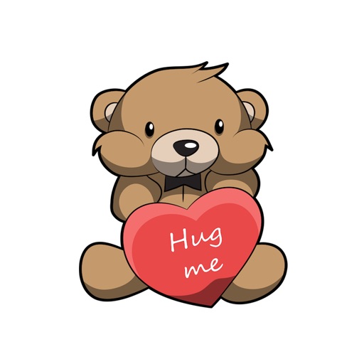 Cute Teddy Bear Stickers For iMessage