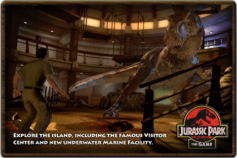 Jurassic Park: The Game 1 HD screenshot 4