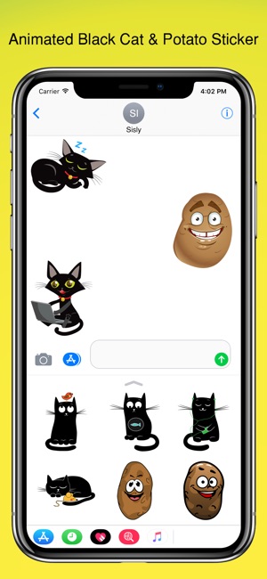 Black Cat Sticker!(圖4)-速報App