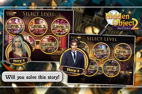 Hidden Object Mystery 2: Adventure story HD screenshot 2