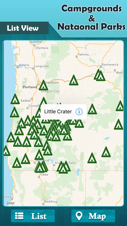 Oregon - Campgrounds & National Parks