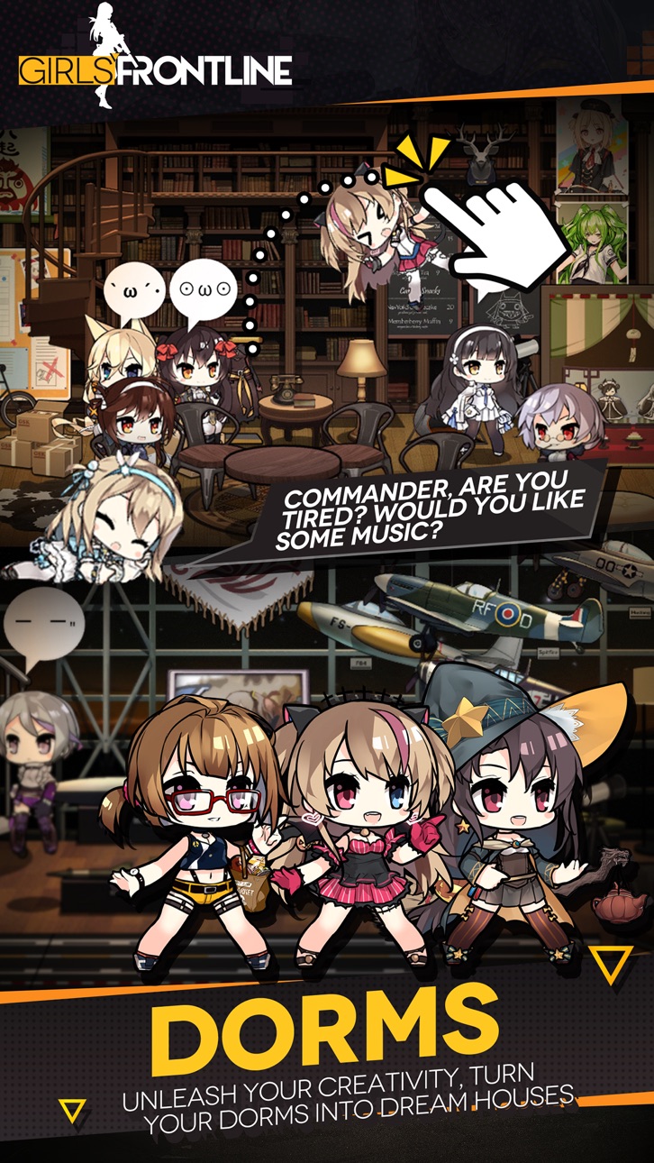 Girls' Frontline Hack screenshot 4 - iOS game interface