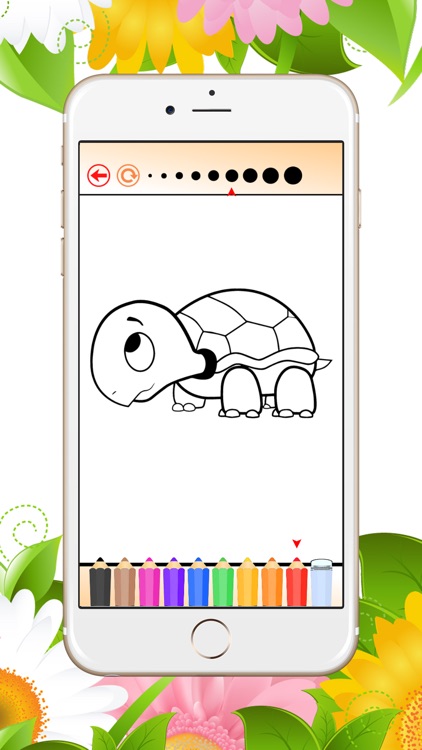 Reptile Coloring Book Paint iguana,turtle and more screenshot-3