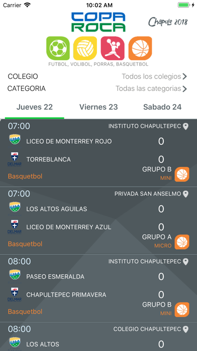 Copa Roca 2018 screenshot 2