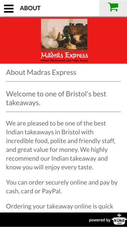 Madras Express Indian Takeaway screenshot-3