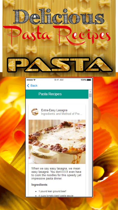 How to cancel & delete Easy Healthy Pasta Recipes from iphone & ipad 3