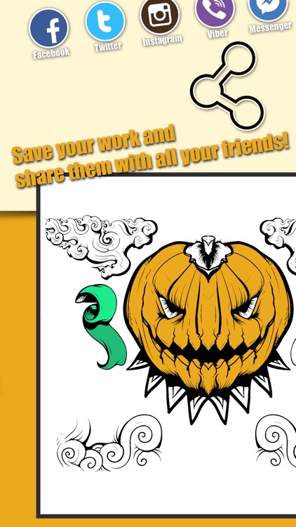 Halloween & Sugar Skull Coloring Book For Adults