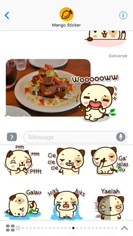 Game screenshot Pandadog (Bahasa Indonesia) - Mango Sticker mod apk