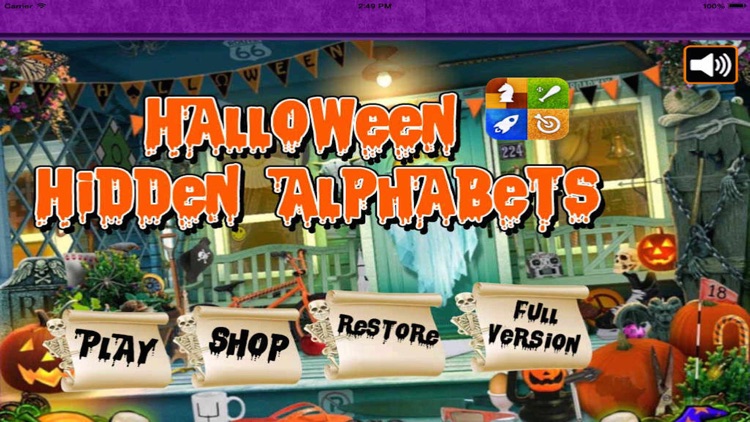 Halloween Hidden Alphabets