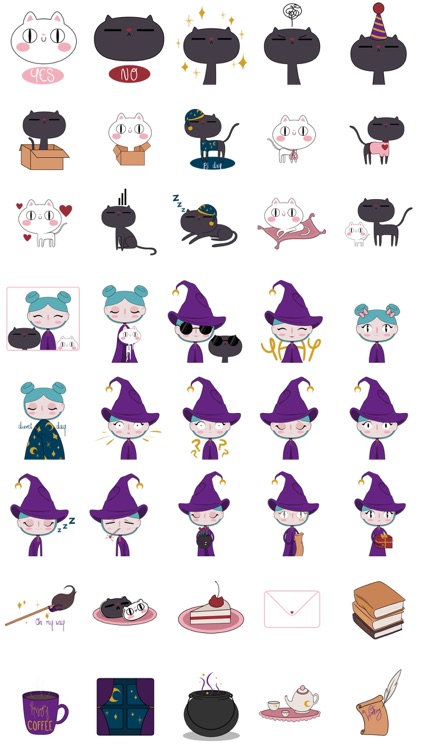 Potion Bakery - cats and her owner