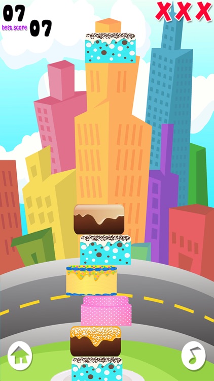 Cake Collapse - Tower Stacker Strategy Puzzle Game