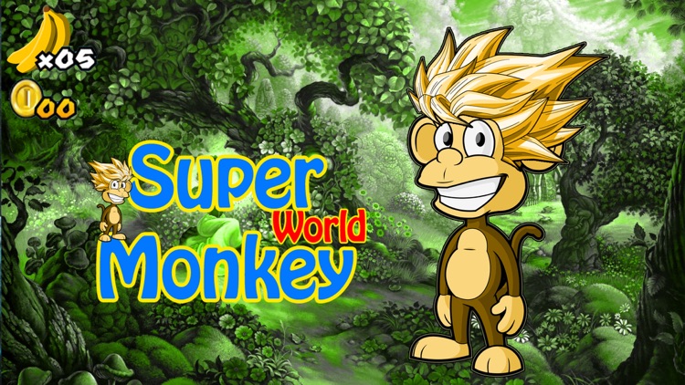 Super Monkey World - Adventures Banana Game island