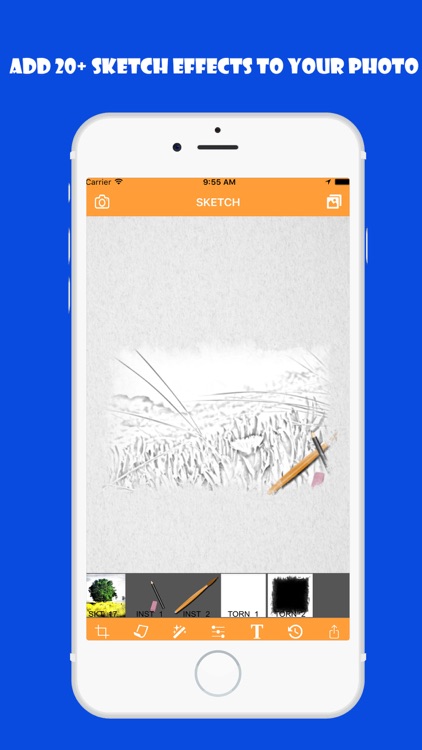 Sketch my photo, Photo to Sketch Effect