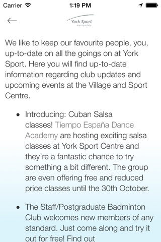 York Sport & You screenshot 4