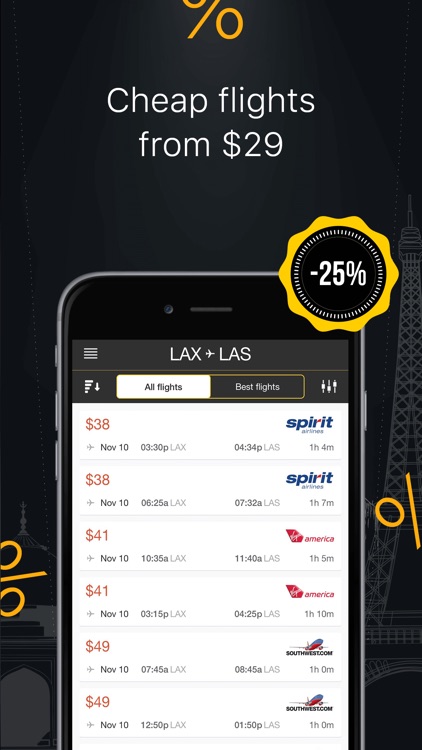 Cheap Budget US Flight Deals screenshot-3
