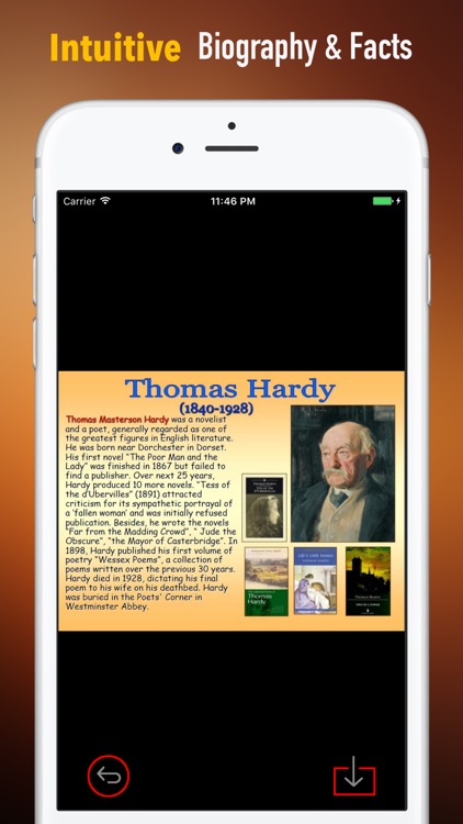 Biography and Quotes for Thomas Hardy screenshot-0