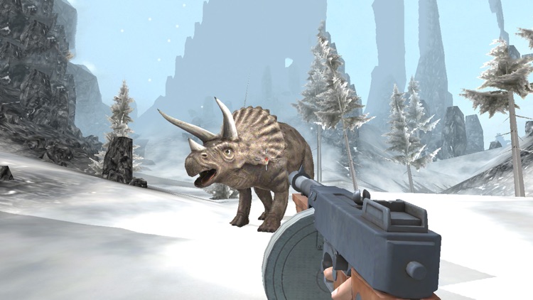 Dinosaur Hunt : Snow World screenshot-3