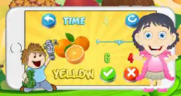 Game screenshot Color Fruits Puzzles Lesson Activity For Toddlers apk