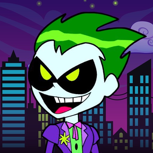 Teen Joker Titans Motorcycle Icon
