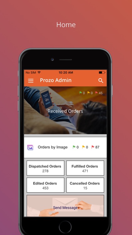 Prozo Admin App