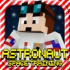 ASTRONAUT SPACE Training: Hunter Survival Mini Block Game with Multiplayer