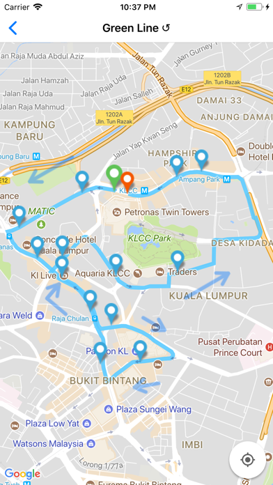 KL Bus Map screenshot 2