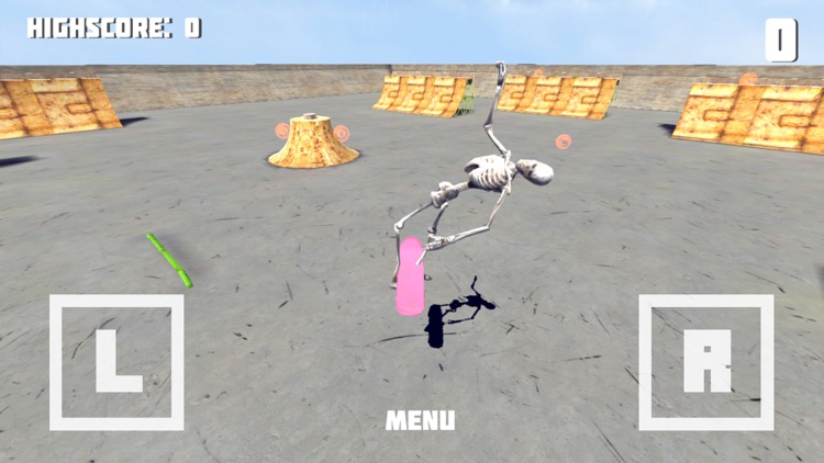 Skeleton Skate Pro - Wacky Skateboard Game!