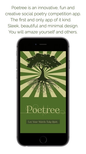 Poetree ¶ Social Poetry ¶ Let Your Words Take Root(圖1)-速報App