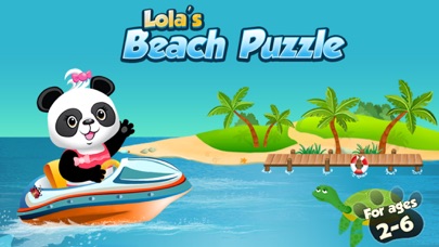 How to cancel & delete Lola's Beach Puzzle HD from iphone & ipad 1