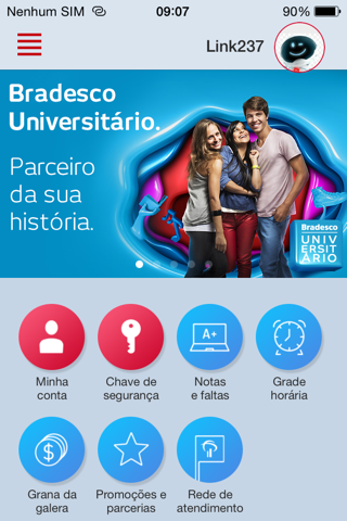 Bradesco Universitários screenshot 3