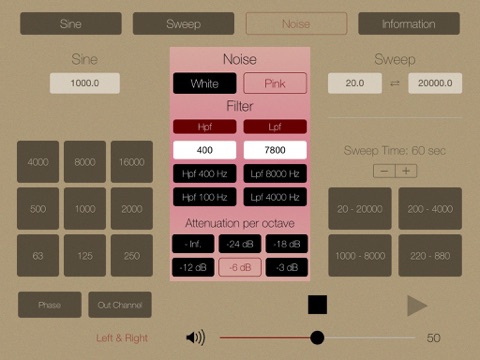 Audio Tone Generator for iPad screenshot 4