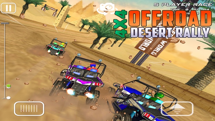 4x4 OffRoad Desert Rally - 3D Racing Game screenshot-3