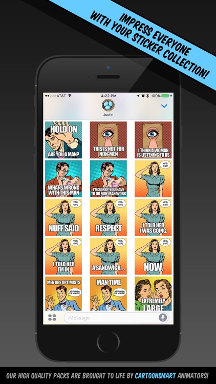 Men Stickers