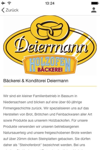 Bäckerei Deiermann screenshot 3