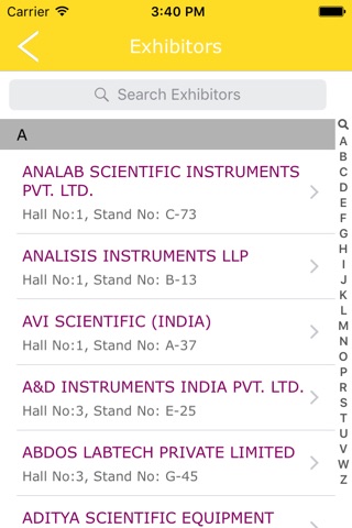 Analytica Anacon and India Lab Expo screenshot 3