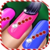 Christmas Nail Art Salon - Manicure Designer Games